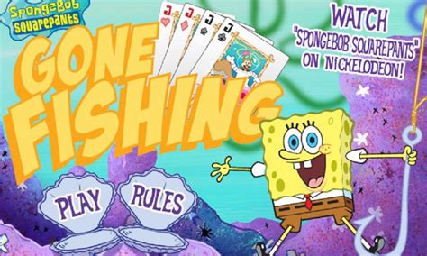 spongebob go fish
